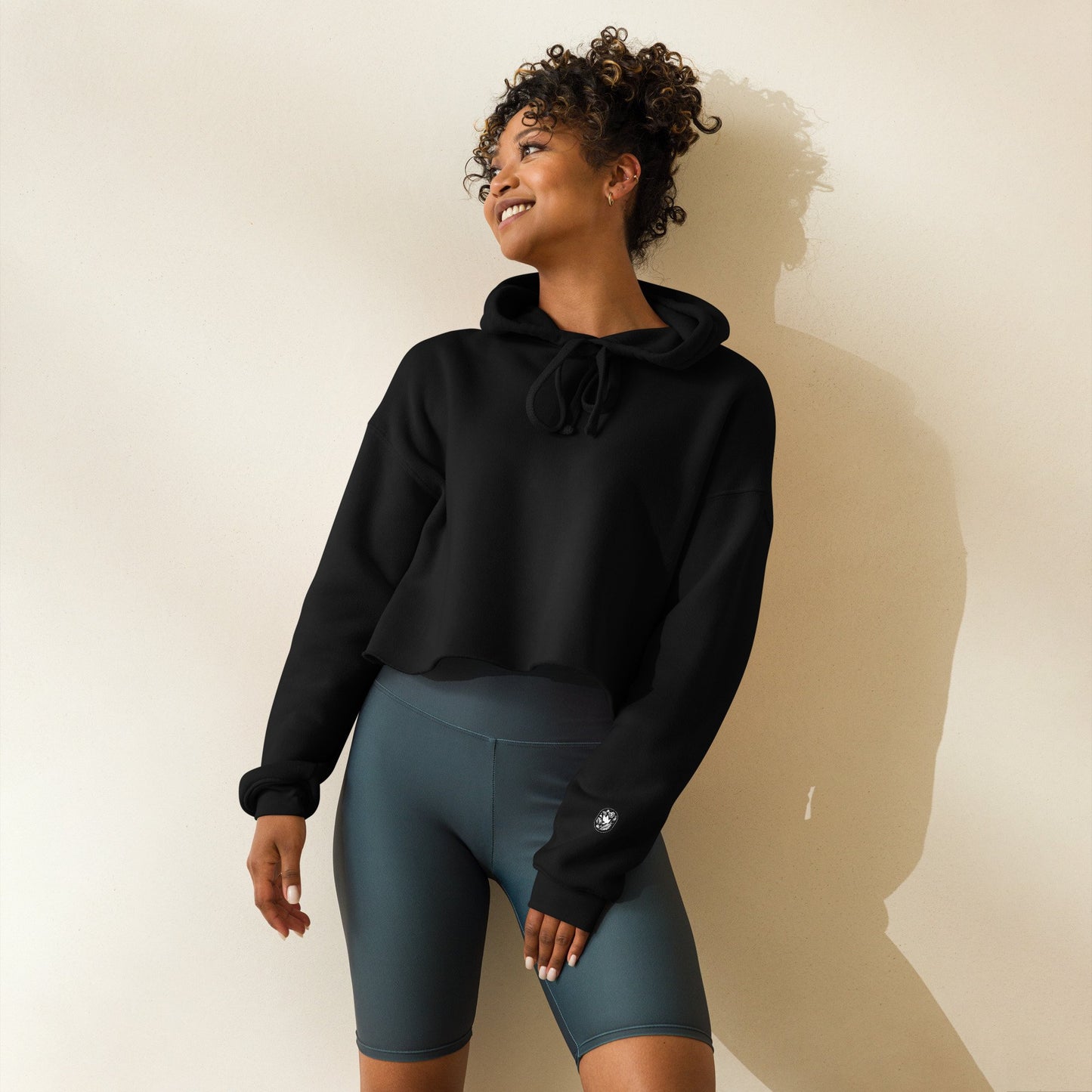 'Jesus is Coming' Women's Cropped Hoodie