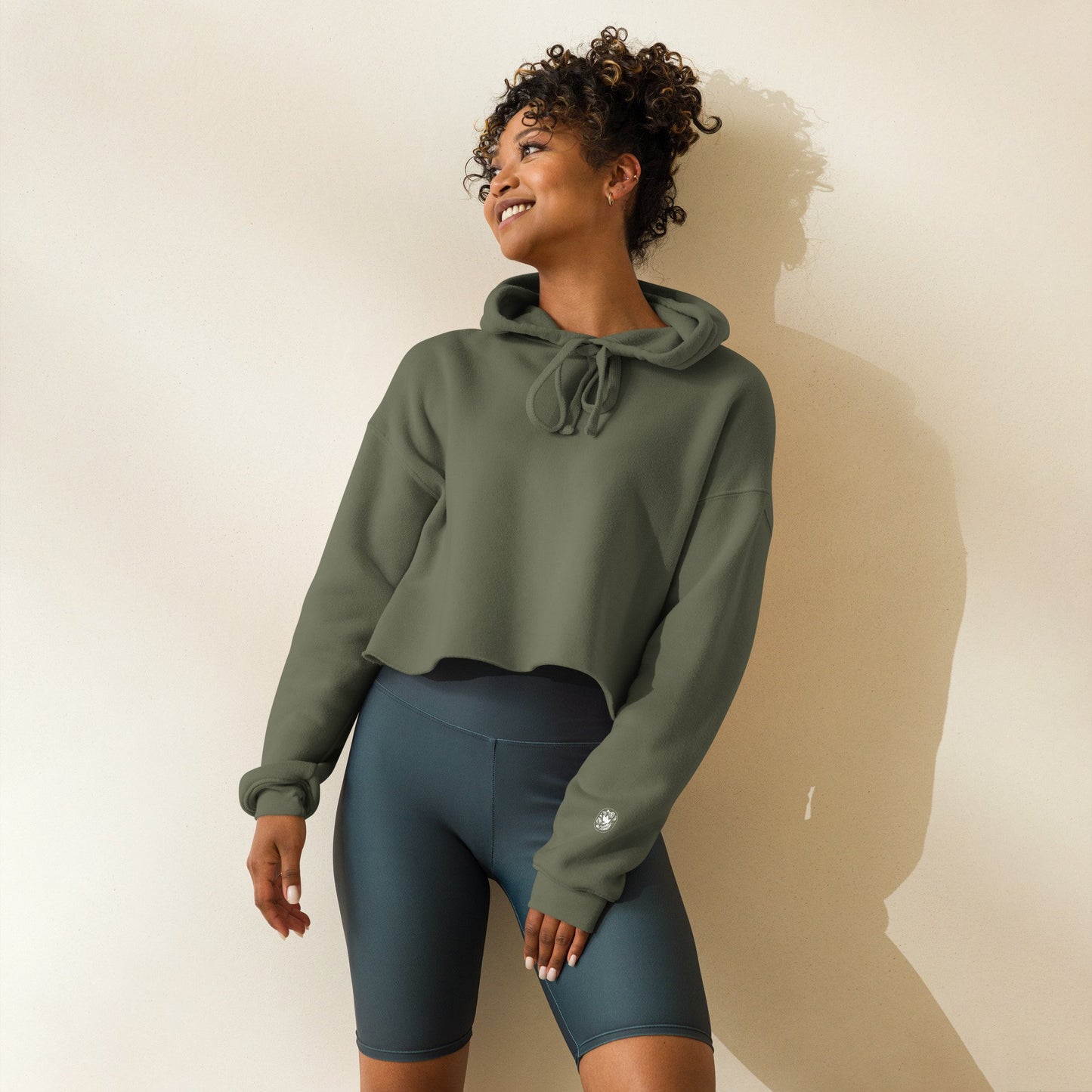 'Jesus is Coming' Women's Cropped Hoodie