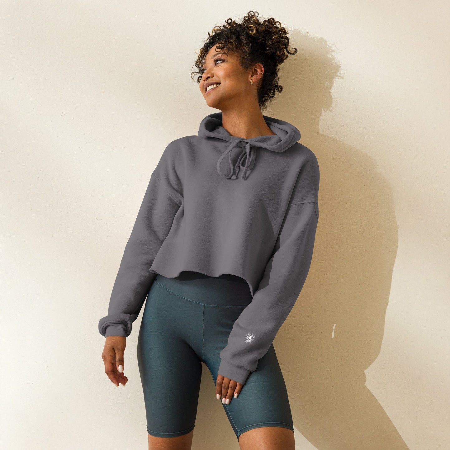 'Jesus is Coming' Women's Cropped Hoodie